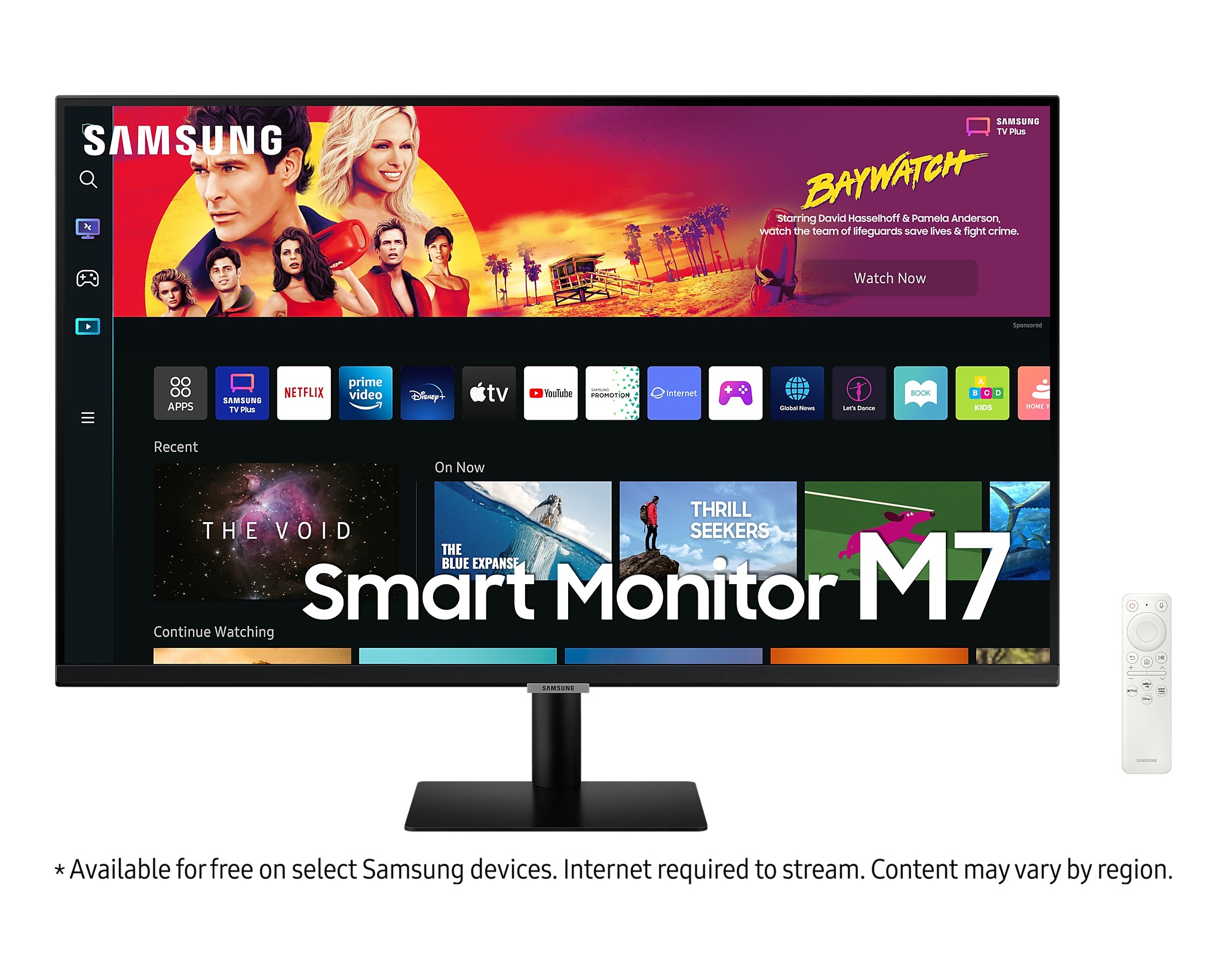 Écran Plat SMART 32" 4K Samsung M7 (LS32BM700UMXZN)