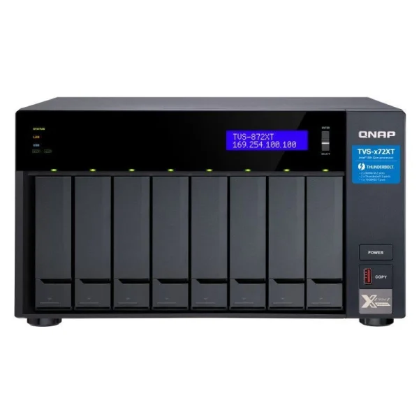 Serveur Qnap TVS-872XT-I5-16G NAS 8baies Avec 16Go DDR4