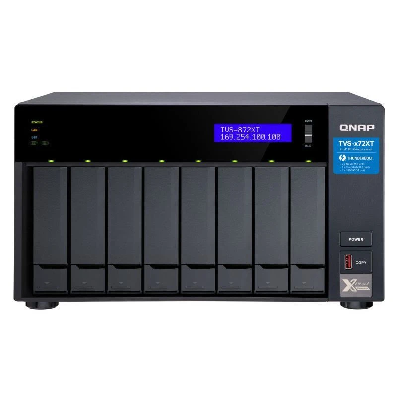 Serveur Qnap TVS-872XT-I5-16G NAS 8baies Avec 16Go DDR4