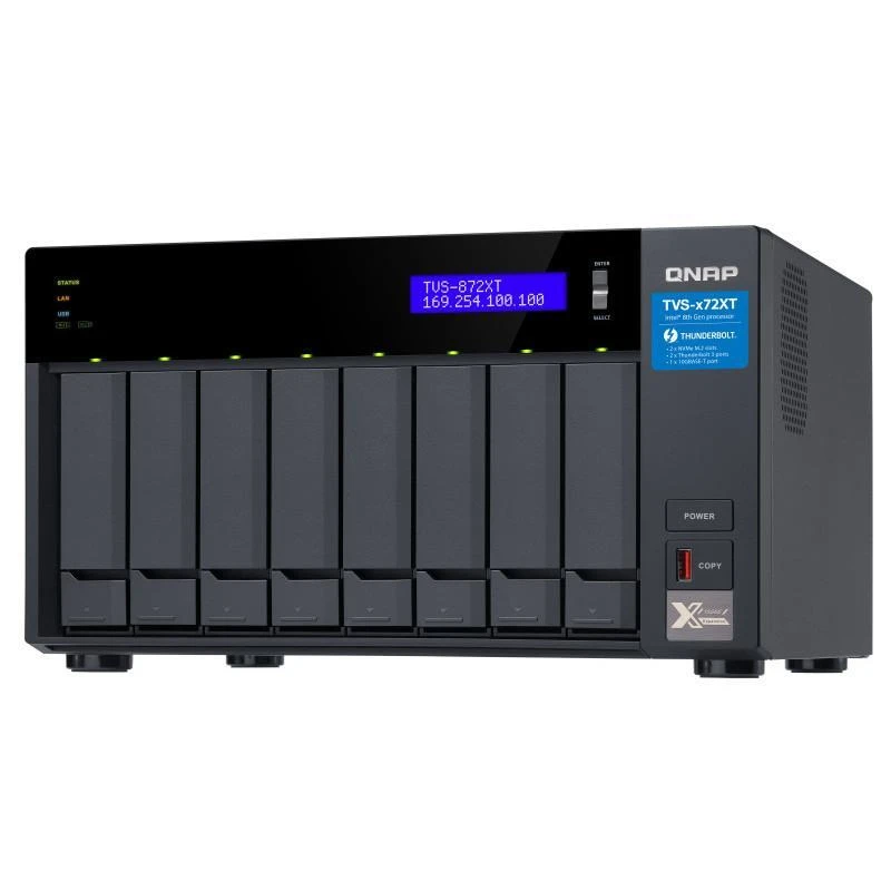 Serveur Qnap TVS-872XT-I5-16G NAS 8baies Avec 16Go DDR4 – Image 2