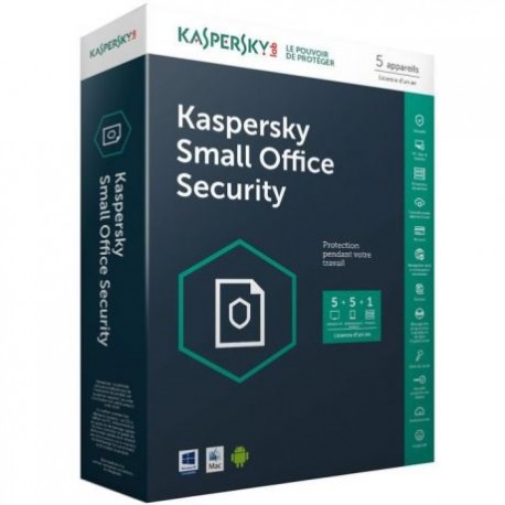 ANTIVIRUS KASPERSKY SMALL OFFICE SECURITY V 7.0 : 5Postes + 1 serveur