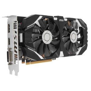 CARTE GRAPHIQUE MSI NVIDIA GTX1050 OCV1 2GB GDDR5 DVI-D HMDI DISPLAY PORT