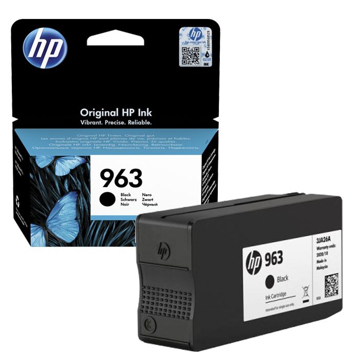 CARTOUCHE D'ENCRE HP 963 ORIGINAL NOIR