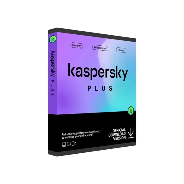 Kaspersky Plus (équivalent à Internet Security) - 10 Postes / 1 an