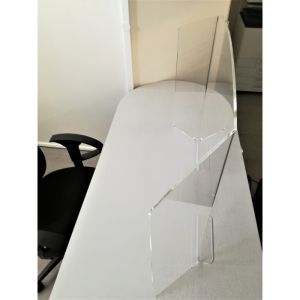 Protection en Plexiglas pour comptoir et caisse contre COVID_19
