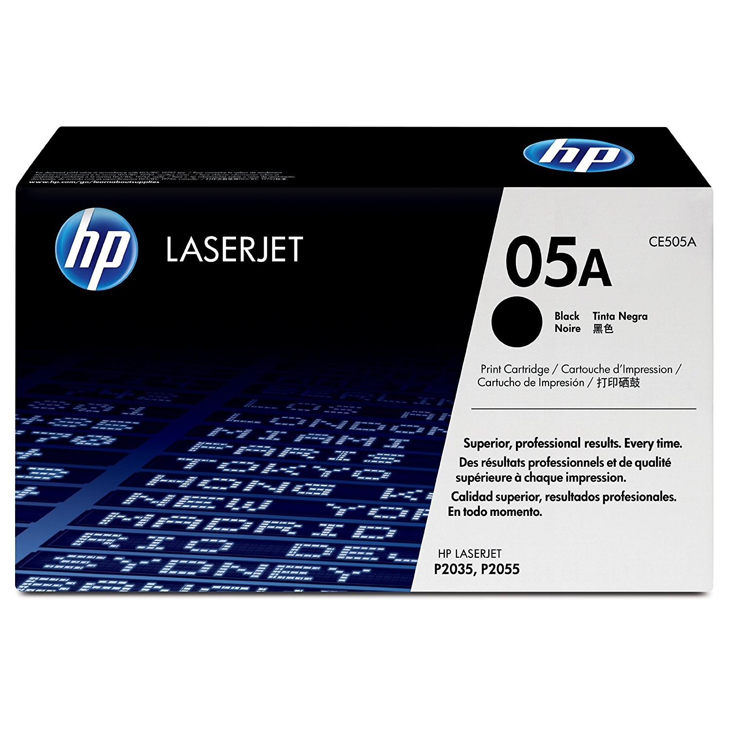 TONER HP LASER CE505A P2035-P2055-P2030-P2050-P2055D-P2055DN 2300PAGES