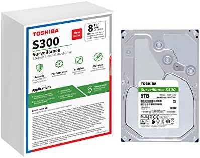 TOSHIBA - Disque dur Interne - S300 - 8To - 7 200 tr/min - 3.5"