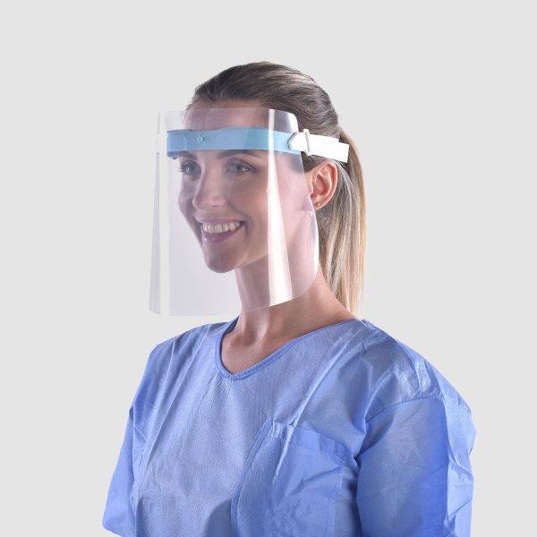 Visière de protection médicale