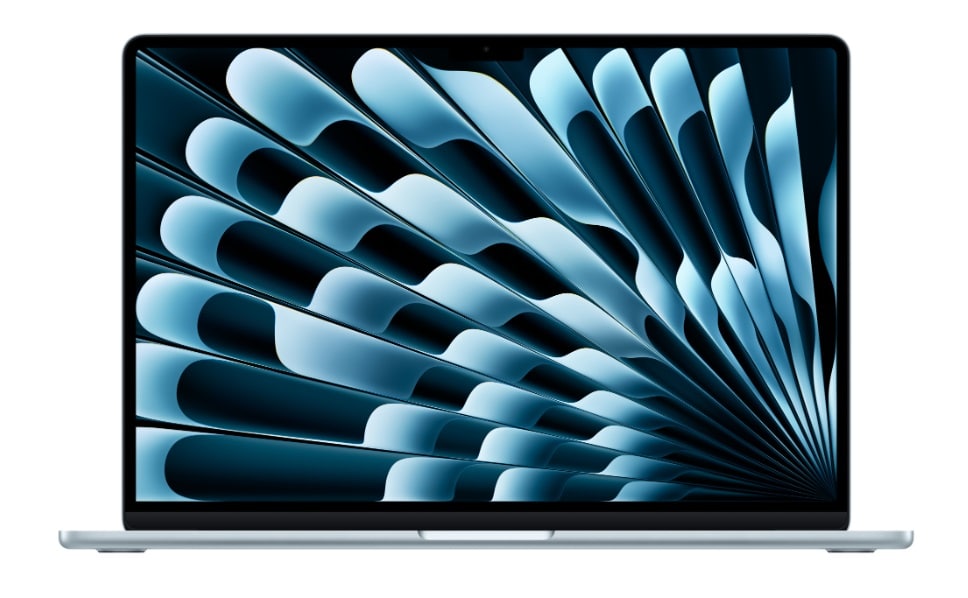 Apple MacBook AIR 15 pouces M4 16Go / 256Go - SKY BLUE (MC7A4)