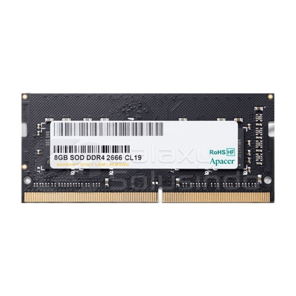 Barrette mémoire RAM APACER 8GB-266MHZ DDR4 – SODIMM (AP-ES.08G2V.GNH)