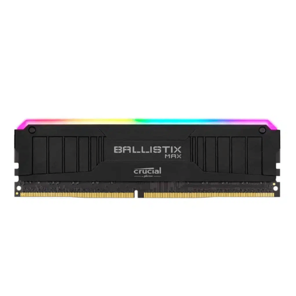 Barrette mémoire RAM Ballistix Black RGB DDR4 8 Go 3200 MHz (BALISTIX8G3200M-RGB)