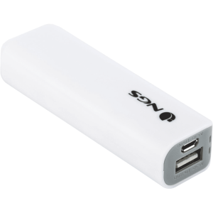 Batterie NGS Powerbank 2200 mAh (POWERPUMP2200WHITE)