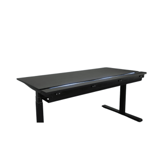 Bureau Gamer ELVATEX RGB CARBON – Noir (ELEVATEX)