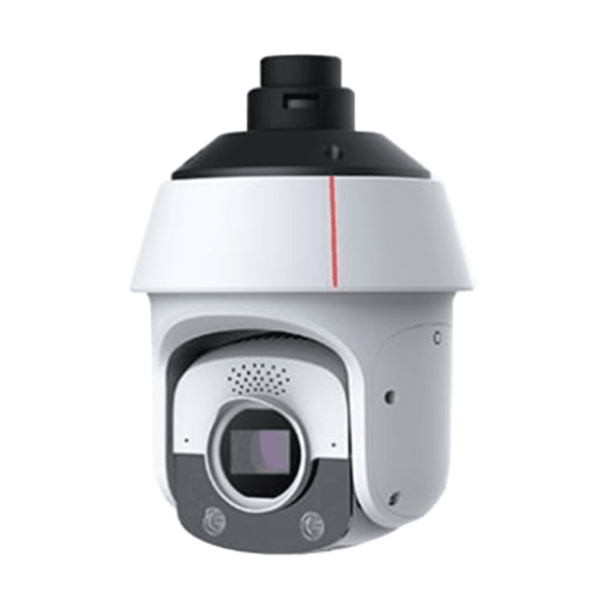 Caméra dôme AI PTZ avec interphone 1T 5MP IR/White-Light (HWT-D6550-10-Z33-SV)