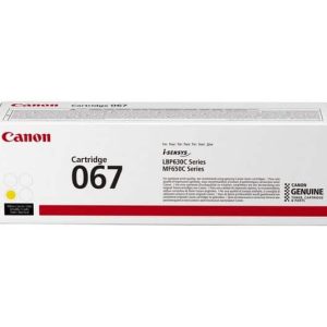 Canon 067 Jaune - Cartouche de toner Original (5099C002)