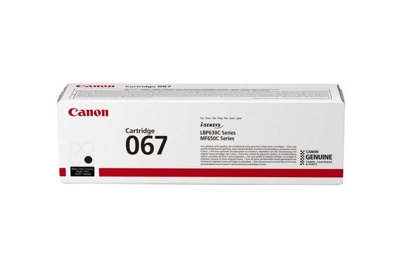Canon 067 Noir - Toner Canon d'origine (5102C002AA)