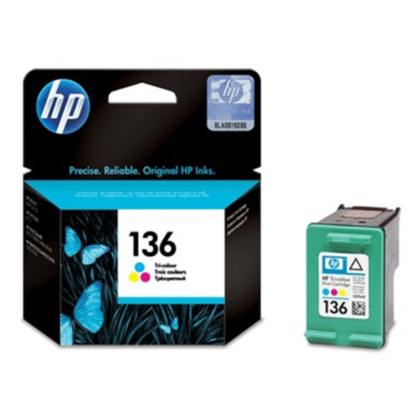 Cartouche Originale HP 136 trois couleurs (C9361HE)