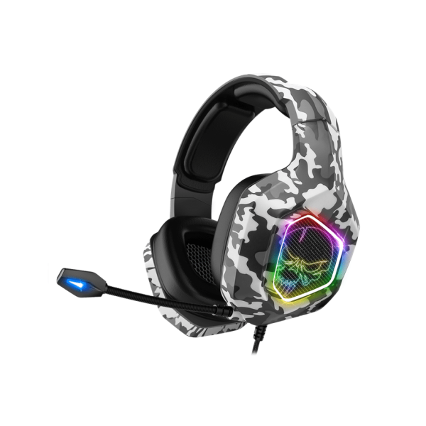 Casque avce fil Spirit of Gamer Elite-H50 – Artic Edition – RGB (SPIRITCASQH50)