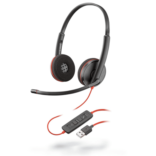 Casque avec fil Poly Blackwire C3220 (209745-201)
