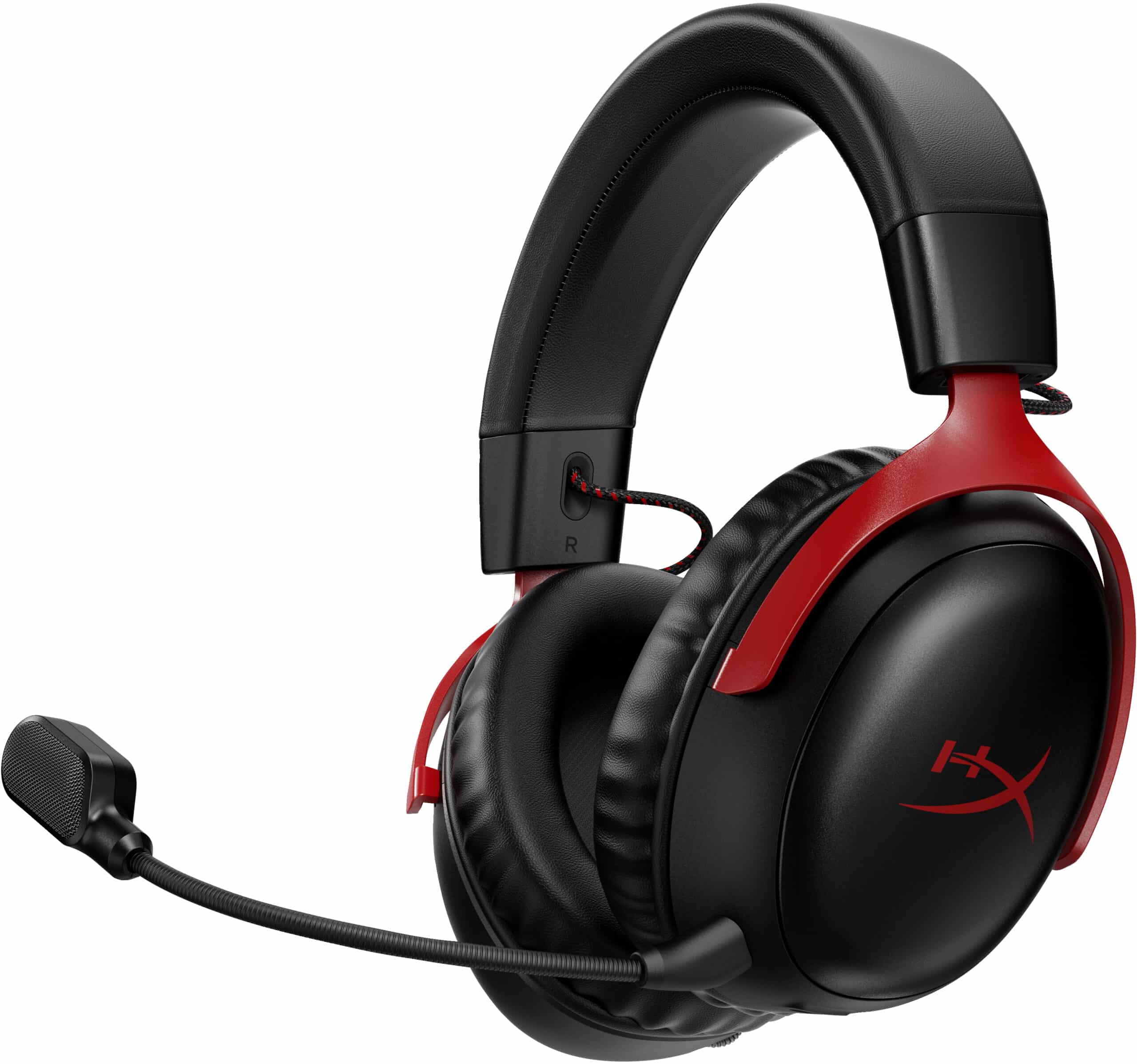 Casque Gamer Sans fil HyperX Cloud III – Noir & Rouge (77Z46AA)