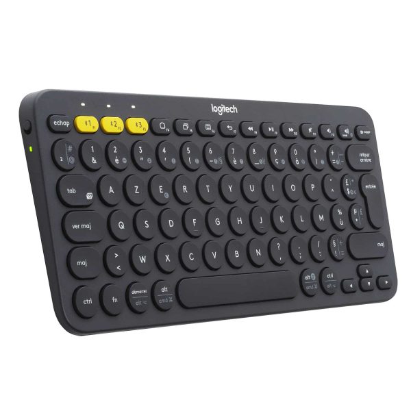 Logitech K380 Clavier Sans fil Bluetooth Multi-Device – Gris (5099206061361) (920-007568)