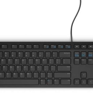 Clavier Bureau DELL KB216 USB AZERTY Français Noir