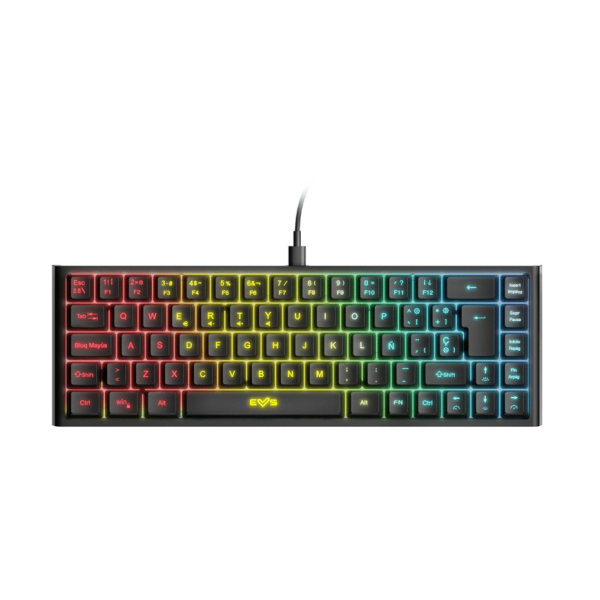 Clavier Gamer Sans Fil Energy Sistem ESG K4 Kompact – RGB (8432426454846)