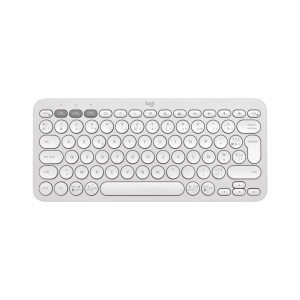 Clavier sans fil Bluetooth Logitech Pebble Keys 2 K380s Mini - Blanc (920-011804)