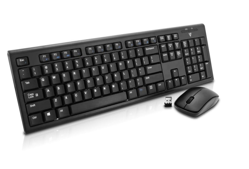 Combiné V7 Clavier - Souris sans fil – Français (CKW100FR)