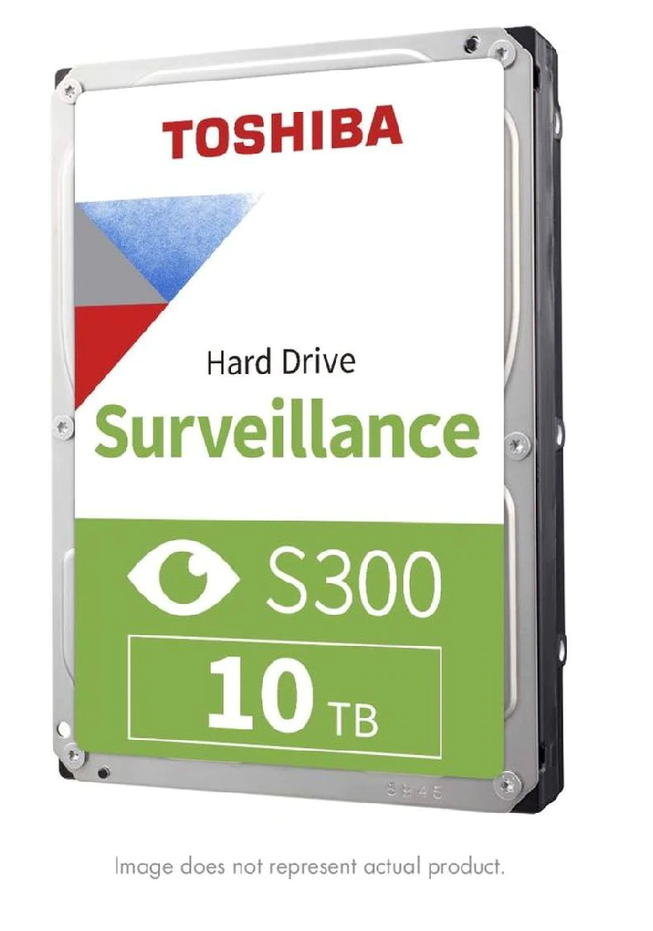 DISQUE DUR DE SURVEILLANCE TOSHIBA S300 SATA 3.5” 10TO