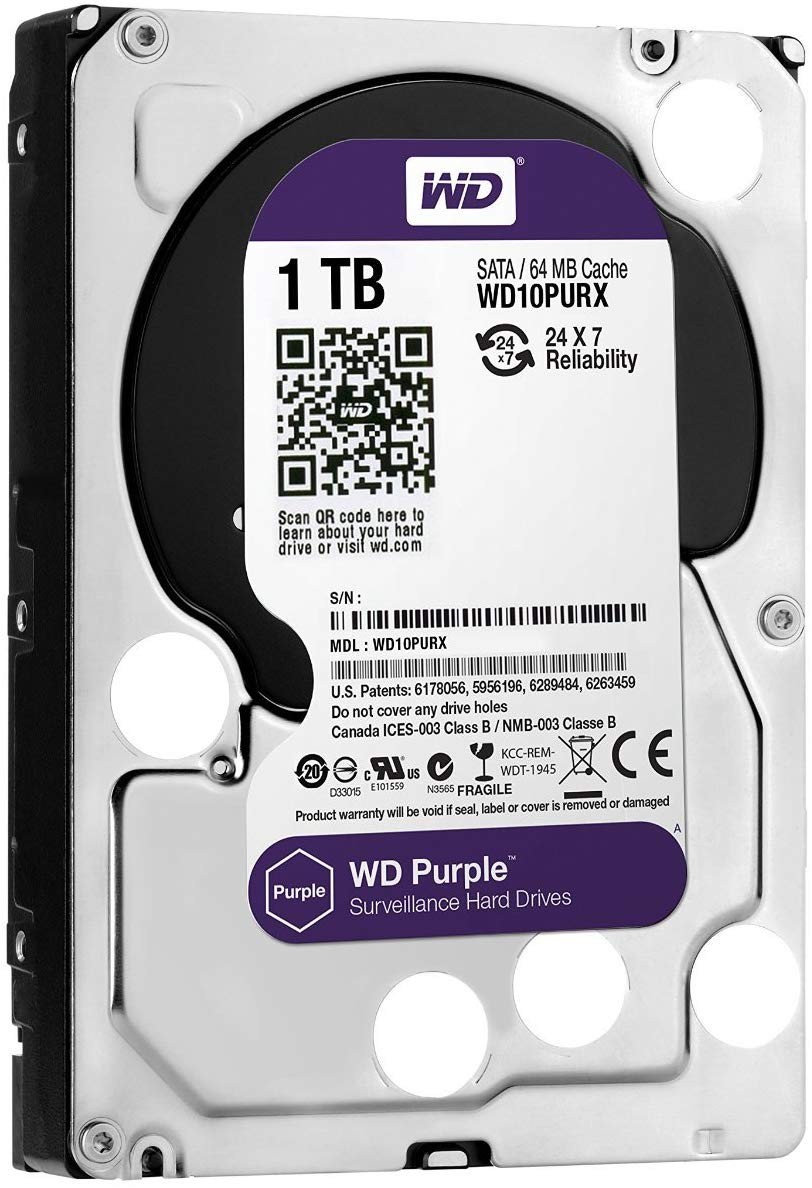 DISQUE DUR INTERNE WESTERN DIGITAL 3.5” 1TO Hikvision