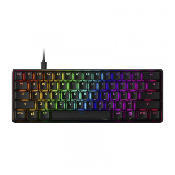 HP HyperX Alloy Origins 60 – Clavier mécanique gaming – HX rouge (6P6K8AA)