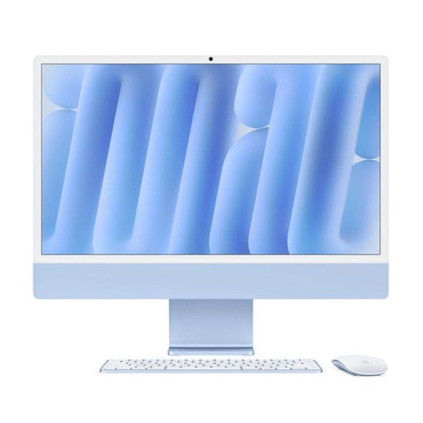 iMac 24" Bleu – Écran Retina 4.5K, 16 Go de mémoire, 256 Go de stockage (MWV13)