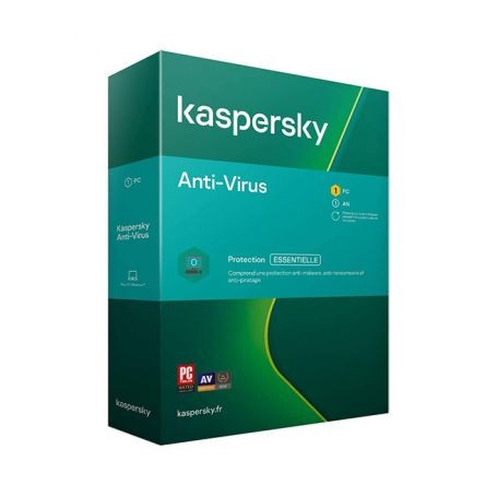 Kaspersky Anti-virus - 3 Postes / 1 an (KL11718BCFS-20FFPMAG)