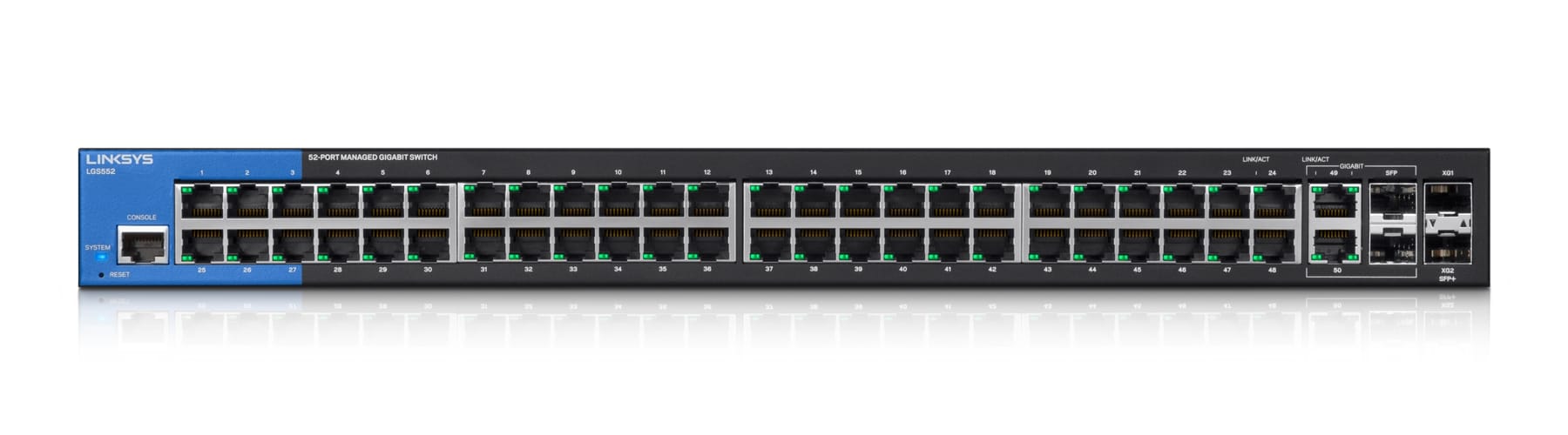 LINKSYS MANAGED SWITCHES48-PORT (2 SPF 10G)