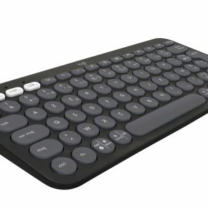 Clavier sans fil Logitech Pebble Keys 2 K380s - Graphite (920-011803)