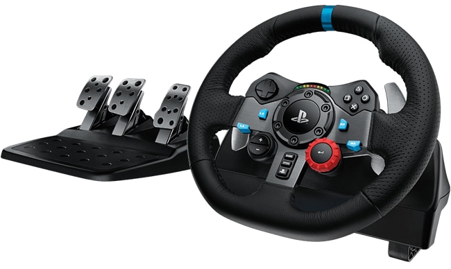 Logitech G29 – Volant de Course avec Pédales – PC & Playstation (941-000112)