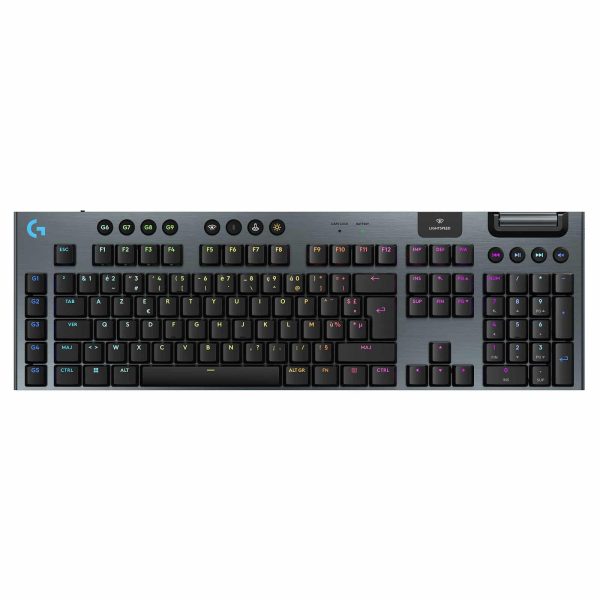 Logitech G915X Lightspeed - Clavier Gamer Sans Fil Noir - Tactile Version (920-012747)