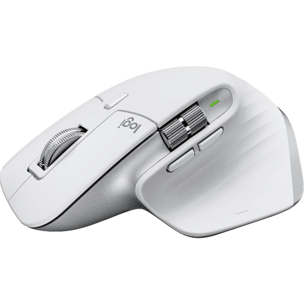 Logitech MX Master 3S for Mac – Souris Sans Fil Bluetooth – Gris Pâle (910-006572)