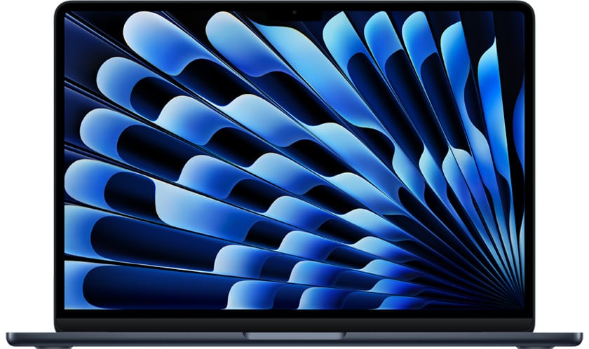 MacBook Air 13" – Puce M4, 24 Go, 512 Go, Minuit (MC6C4)