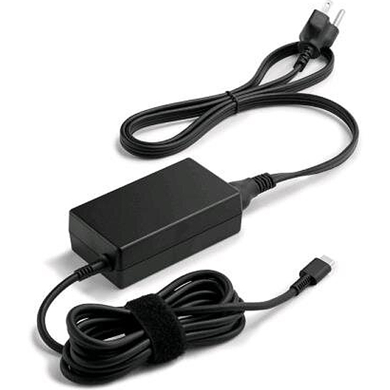 Adaptateur alimentation HP 65W USB-C - prise FR (1P3K6AA)