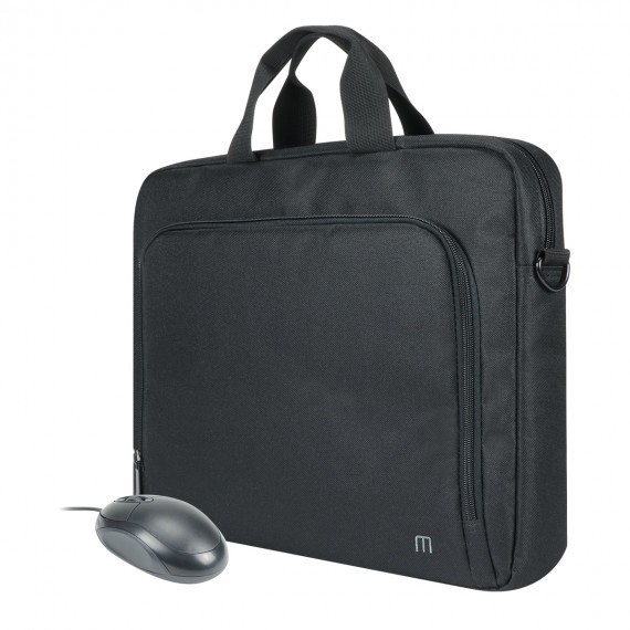 Mobilis Bundle SACOCHE TOPLOADING 14-16'' THE ONE BASIC + SOURIS (003046)