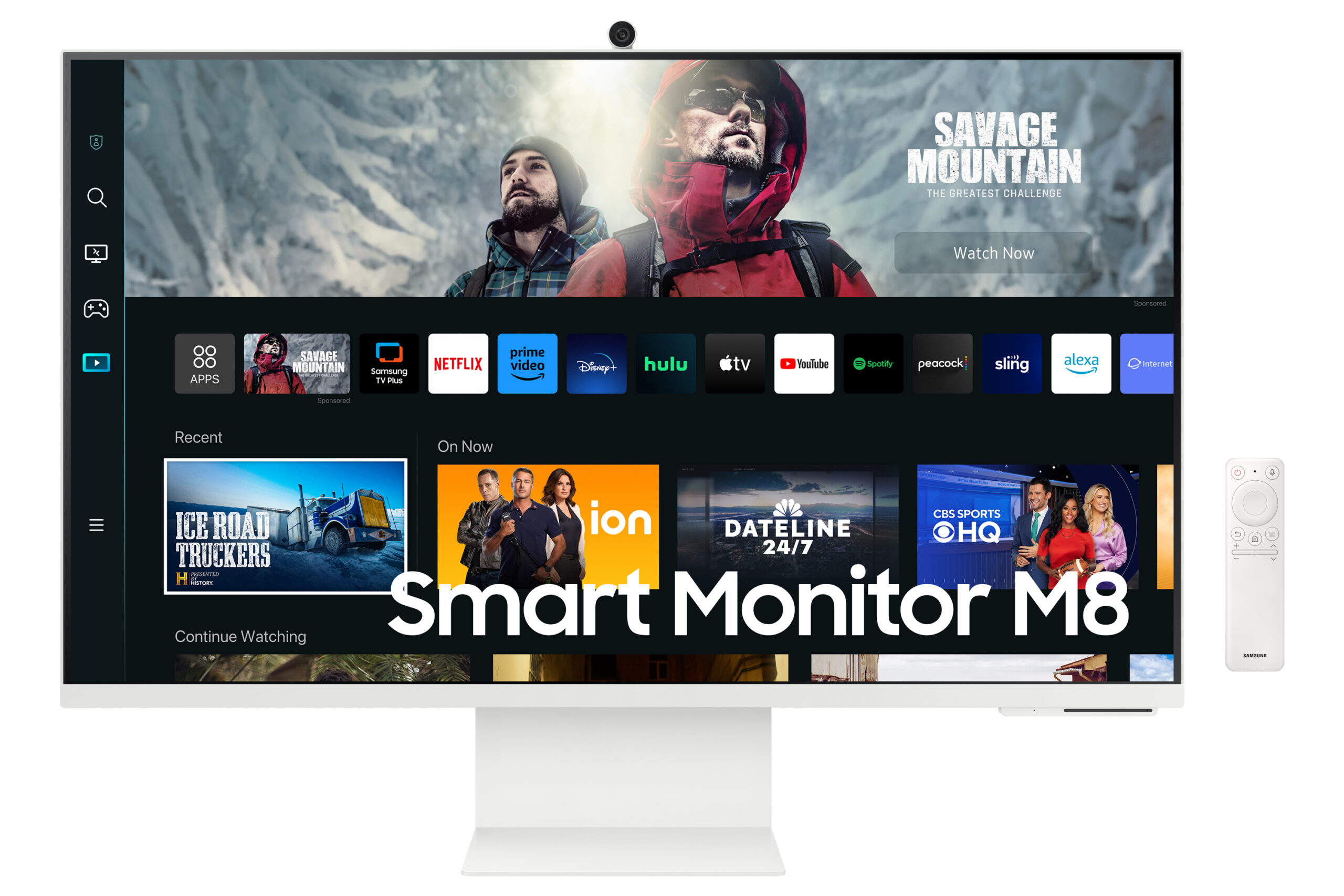Moniteur Écran SAMSUNG 32" FLAT SMART 4k Ultra HD M8 M80C (LS32CM801UMXZN)