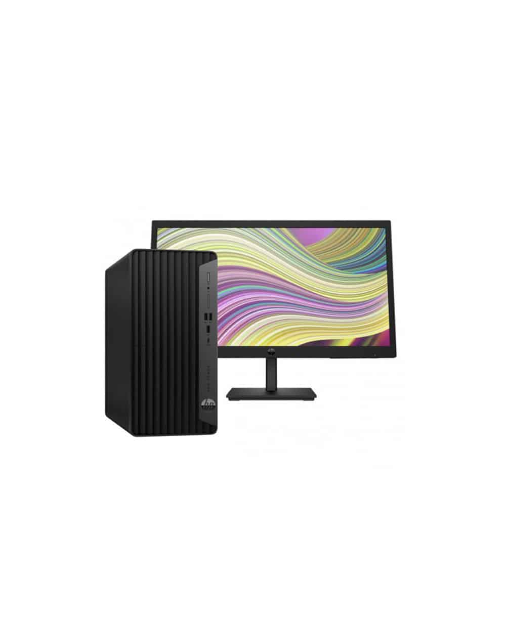 Ordinateur de bureau HP Pro 400 G9 tour + Écran HP P22V (99N24ET)