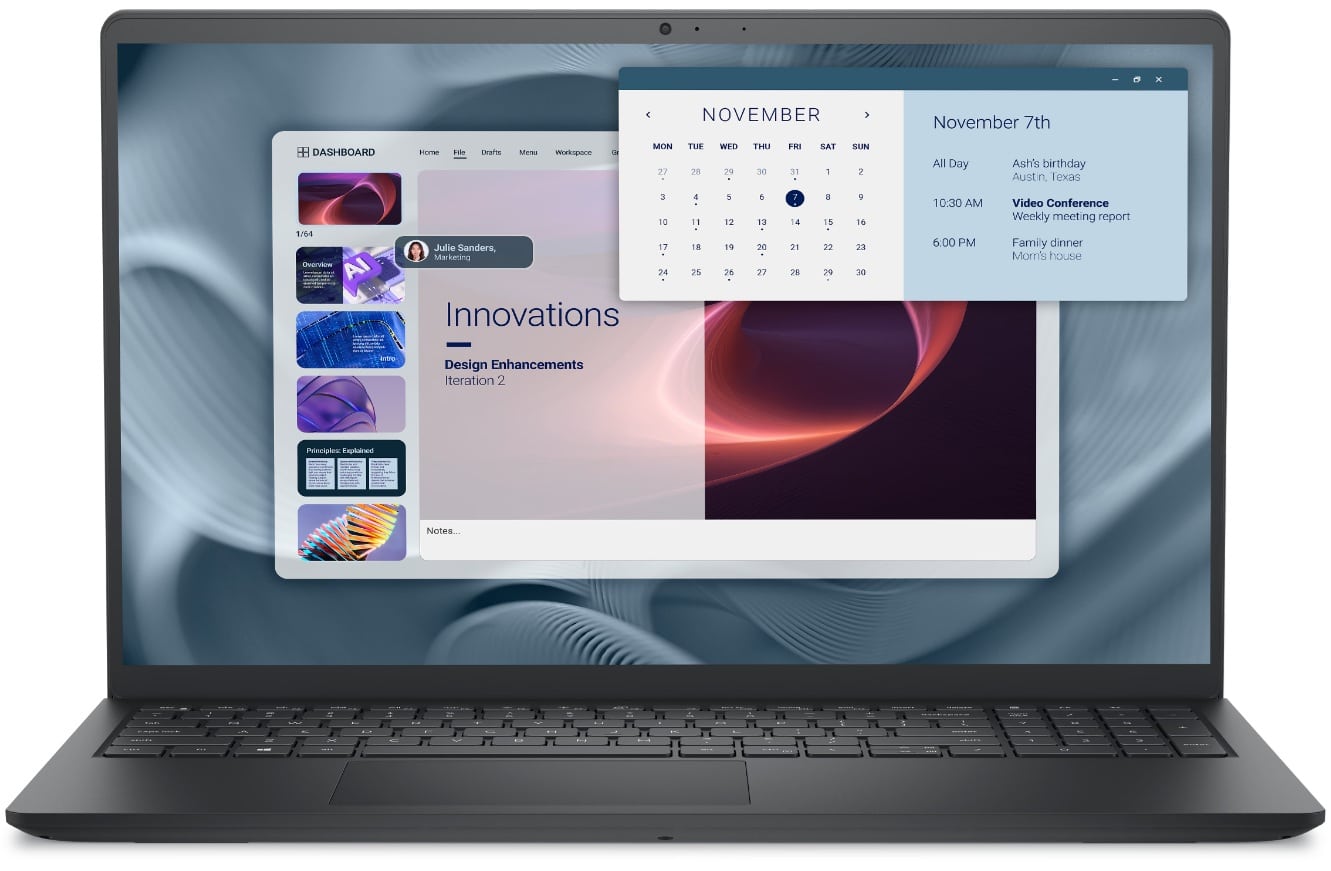 Ordinateur Portable Dell Pro 15 Essential 15 DV15250 (PV15250-I5-UBU)