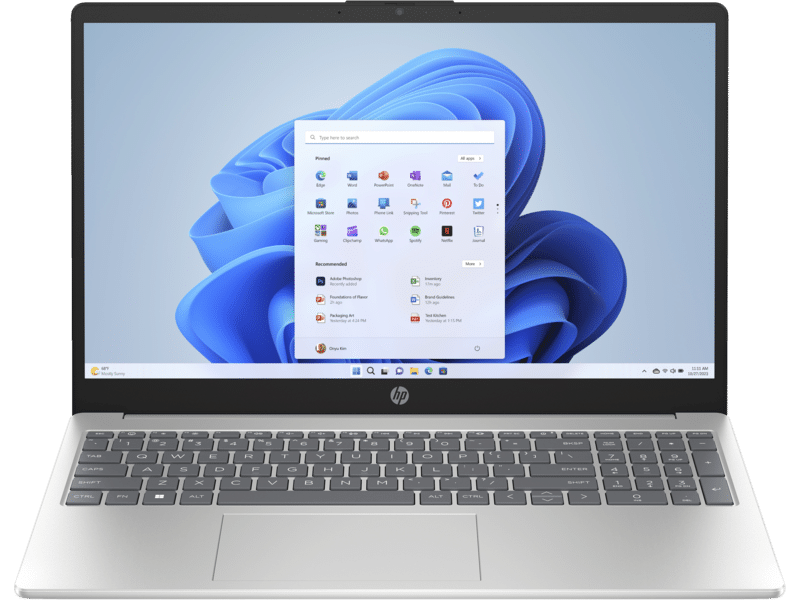 Ordinateur portable HP 15-fc0003nk (845B6EA)