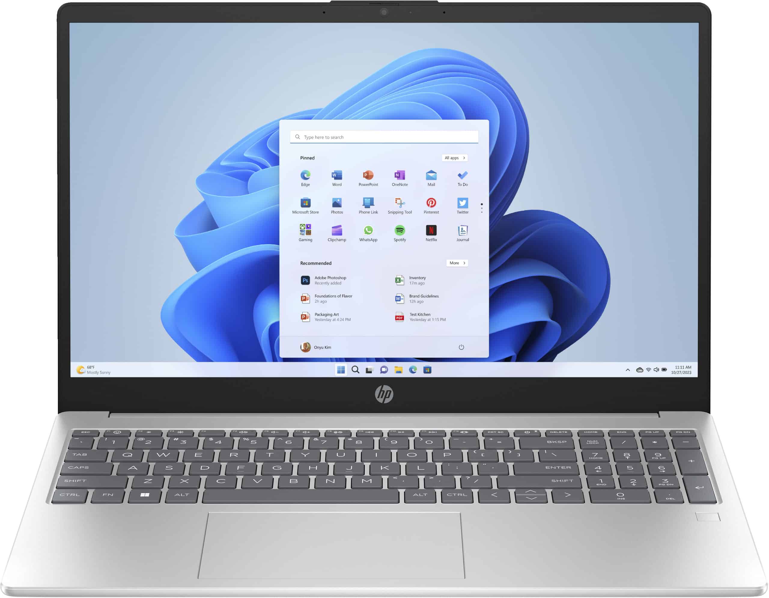 ORDINATEUR PORTABLE HP 15-fd00307nk (A29VDEA)