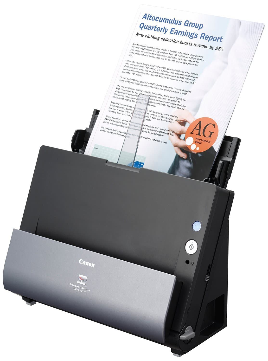 Scanner professionnel ultra-compact Wi-Fi Canon imageFORMULA DR-C225W (9707B003AE)