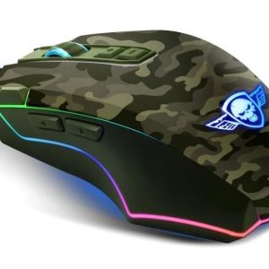Souris avec fil gamer Spirit of Gamer Elite-M50 Army Edition 2 – RGB (M50)