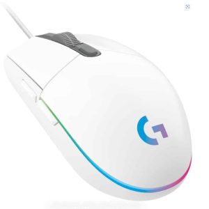Souris filaire Logitech G102 LIGHTSYNC – Blanc (910-005824)